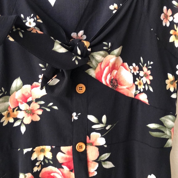 Floral Midi Dress - Picture 4 of 4